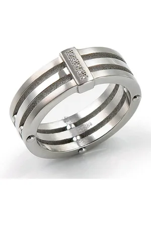 Boccia Titanium Titanový prsten s diamanty 0126-01 56 mm