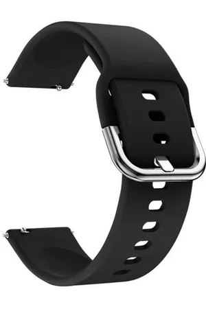 4wrist Silikonový řemínek - Černý 20 mm