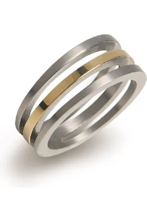 Boccia Titanium Pozlacený titanový prsten 0128-02 54 mm