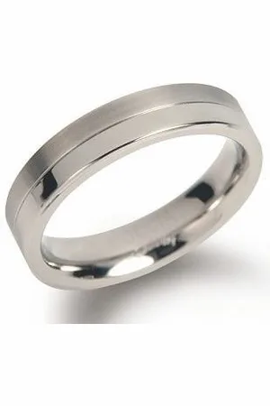 Boccia Titanium Snubní titanový prsten 0129-01 49 mm