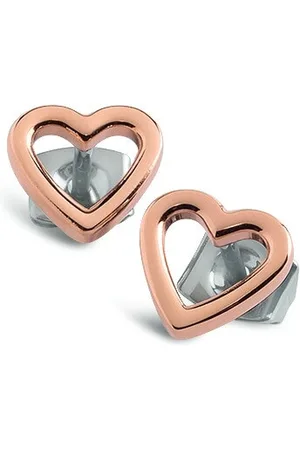 Boccia Titanium Srdíčkové titanové náušnice 05029-03