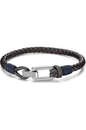 Tommy Hilfiger Pánský kožený náramek TH2701011