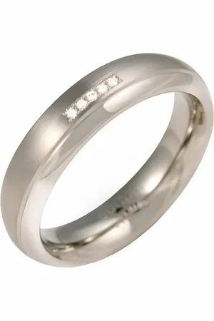 Boccia Titanium Titanový snubní prsten s diamanty 0130-09 50 mm