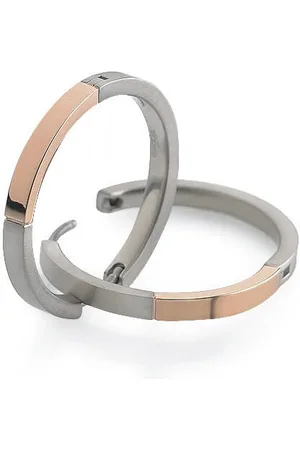 Boccia Titanium Titanové náušnice kruhy 0517-08