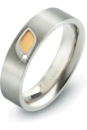 Boccia Titanium Titanový prsten s briliantem 0146-01 48 mm