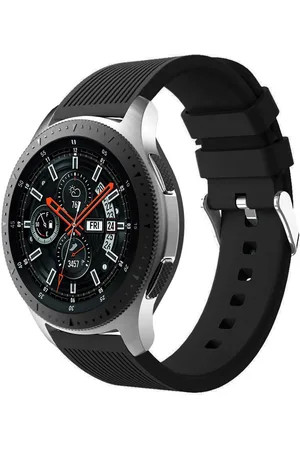 4wrist Silikonový řemínek pro Samsung Galaxy Watch - Černý 22 mm