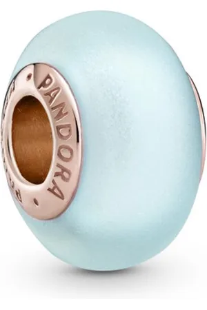 PANDORA Skleněný bronzový korálek Rose 789420C00