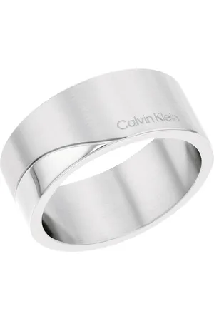 Calvin Klein Elegantní ocelový prsten Minimal Circular 35000198 52 mm