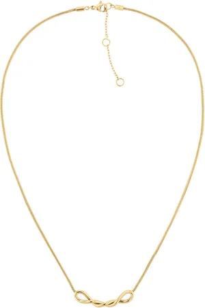 Tommy Hilfiger Elegantní pozlacený náhrdelník Twist 2780734