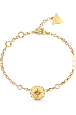 Guess Půvabný ocelový náramek Monete JUBB02203JWYG 16 - 20 cm - L