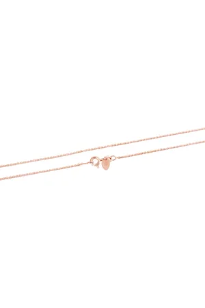 Beneto Exclusive Pozlacený stříbrný řetízek Anker AGS1286-ROSEGOLD 42 cm