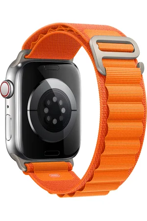 4wrist Apple watch Alpine loop straps #Orange 42/44/45/49mm