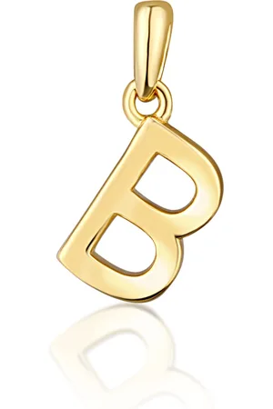 JVD Minimalistický pozlacený přívěsek písmeno "B" SVLP0948XH2GO0B