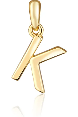 JVD Minimalistický pozlacený přívěsek písmeno "K" SVLP0948XH2GO0K