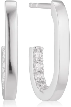 Sif Jakobs Půvabné stříbrné náušnice Capizzi SJ-E42210-CZ 2,7 cm