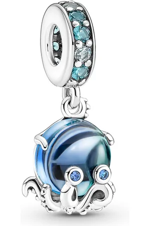 PANDORA Půvabný stříbrný přívěsek Chobotnice 791694C01