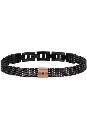 Breil Slušivý ocelový náramek Black Diamond TJ2956