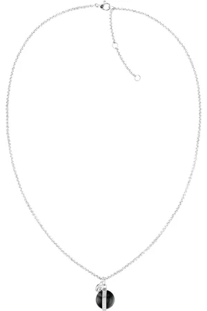 Tommy Hilfiger Stylový náhrdelník s onyxem 2780761