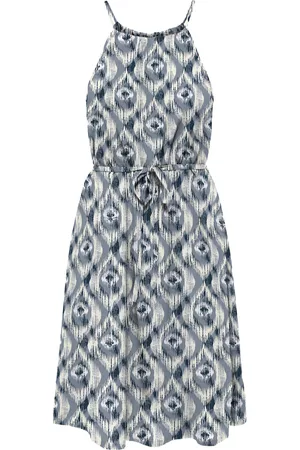 ONLY Ženy Džínové šaty - Dámské šaty ONLNOVA Regular Fit 15291270 Faded Denim L