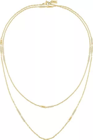 HUGO BOSS Krásný pozlacený náhrdelník Larya 1580449