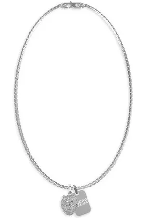 Guess Moderní ocelový náhrdelník Lion King JUMN01300JWSTT/U