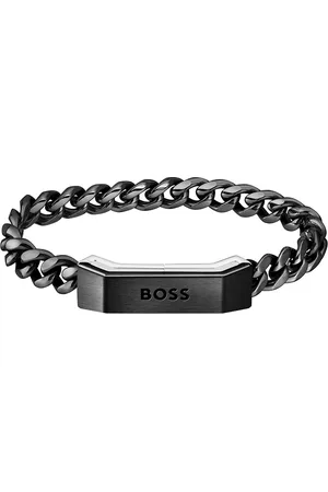 HUGO BOSS Stylový pozlacený náramek Carter 1580316 17,5 cm