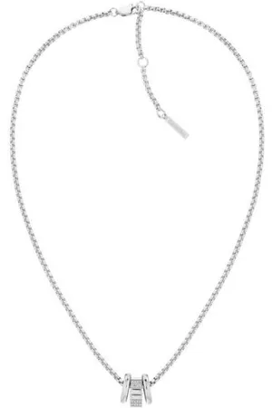 Calvin Klein Moderní náhrdelník z oceli s krystaly 35000364