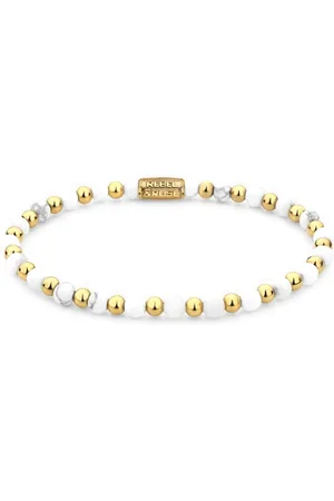 Rebel & Rose Korálkový náramek Virgin Gold RR-40113-G 15 cm - XS