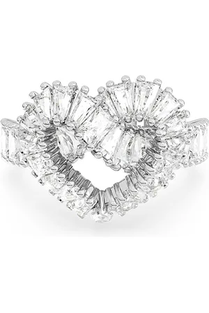 Swarovski Romantický prsten se srdíčkem Cupidon 5648291 52 mm
