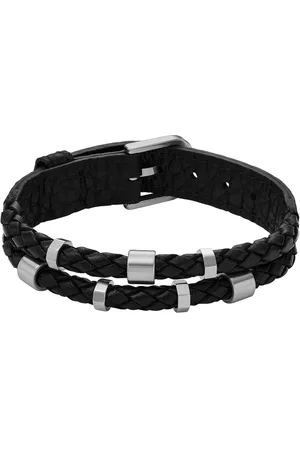 Fossil Elegantní kožený náramek Essentials JF04473040