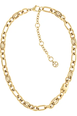 Tommy Hilfiger Masivní náhrdelník z pozlacené oceli Contrast Link Chain 2780784