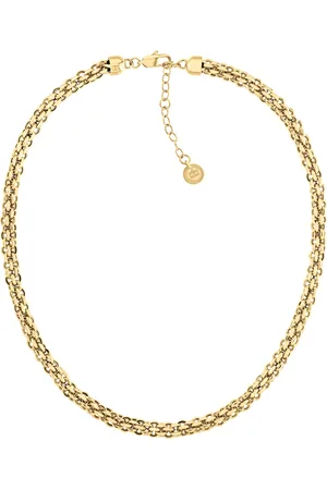 Tommy Hilfiger Výrazný pozlacený řetízek Intertwined Circles 2780840