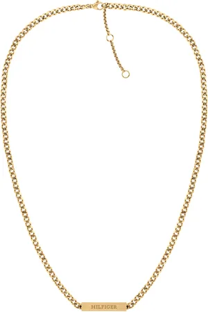 Tommy Hilfiger Minimalistický pozlacený náhrdelník Layered 2780848