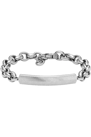 Fossil Stylový pánský náramek z oceli JF04569040