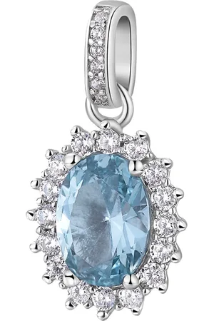 Brosway Elegantní stříbrný přívěsek Fancy Cloud Light Blue FCL15