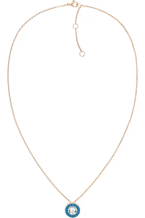 Tommy Hilfiger Elegantní bronzový náhrdelník s krystalem Layered 2780802