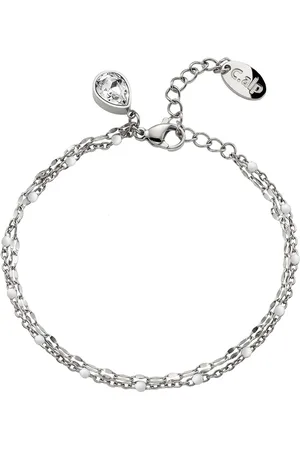 Crystalp Stylový dvojitý náramek z oceli Vibe 22241.E