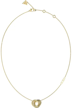 Guess Stylový pozlacený náhrdelník Perfect JUBN04062JWYGT/U