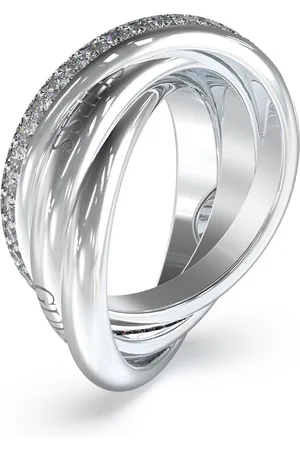 Guess Módní ocelový prsten se zirkony Perfect JUBR04067JWRH 54 mm