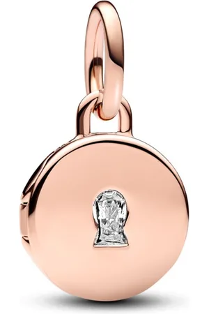 PANDORA Bronzový přívěsek Otevírací medailonek Rose 783066C01