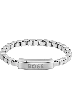 HUGO BOSS Nadčasový pánský náramek z oceli Devon 1580596 17,5 cm