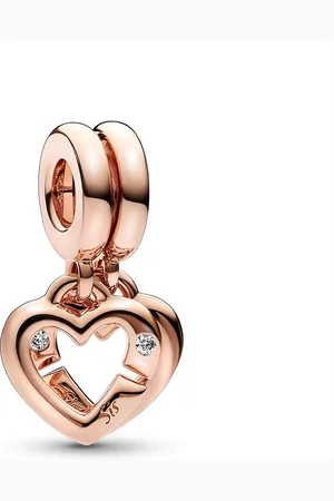 PANDORA Sesterský bronzový přívěsek Srdce 789538C01