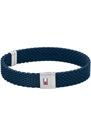 Tommy Hilfiger Modrý silikonový náramek pro muže 2790239 19,5 cm
