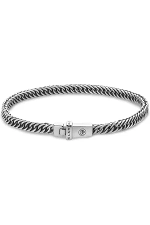 Rebel & Rose Nadčasový stříbrný náramek Small Link RR-BR037-S 19 cm