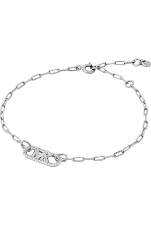 Michael Kors Módní stříbrný náramek s logem Premium MKC1656CZ040