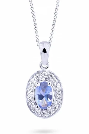 Cutie Jewellery Elegantní přívěsek z bílého zlata se zirkony Z8056-40-70-X-2