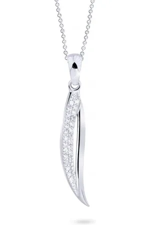 Cutie Jewellery Třpytivý přívěsek z bílého zlata se zirkony Z8047-40-10-X-2