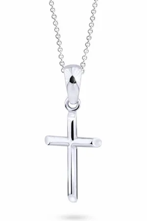 Cutie Jewellery Přívěsek z bílého zlata Křížek Z8048-40-10-X-2