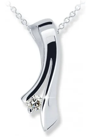 Cutie Jewellery Nadčasový přívěsek z bílého zlata se zirkonem Z6310-1796-40-10-X-2