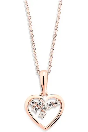 Cutie Jewellery Romantický přívěsek z růžového zlata Z6299-1606-40-10-X-4